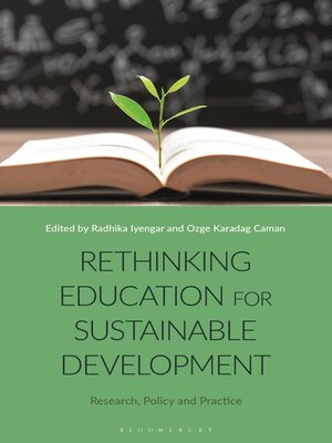 cover image of Rethinking Education for Sustainable Development